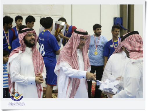 مشاركة اللجنة الشبابية في دوري نادي الحمادة الرمضاني + تكريم اللجنة